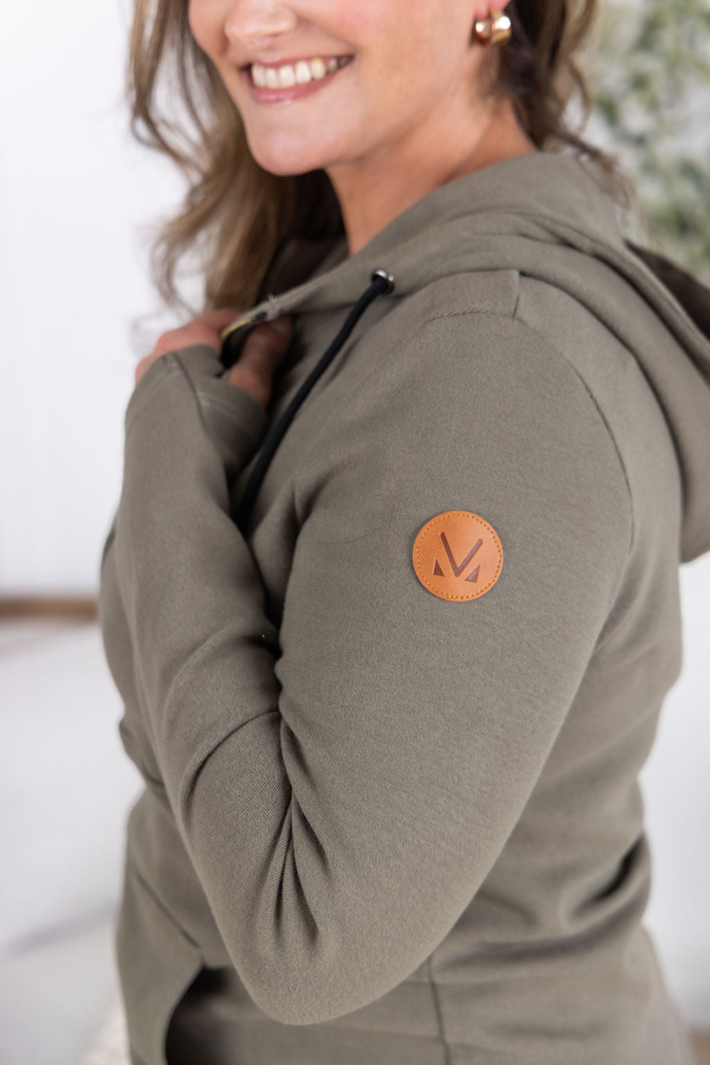 Classic Halfzip Hoodie - Olive